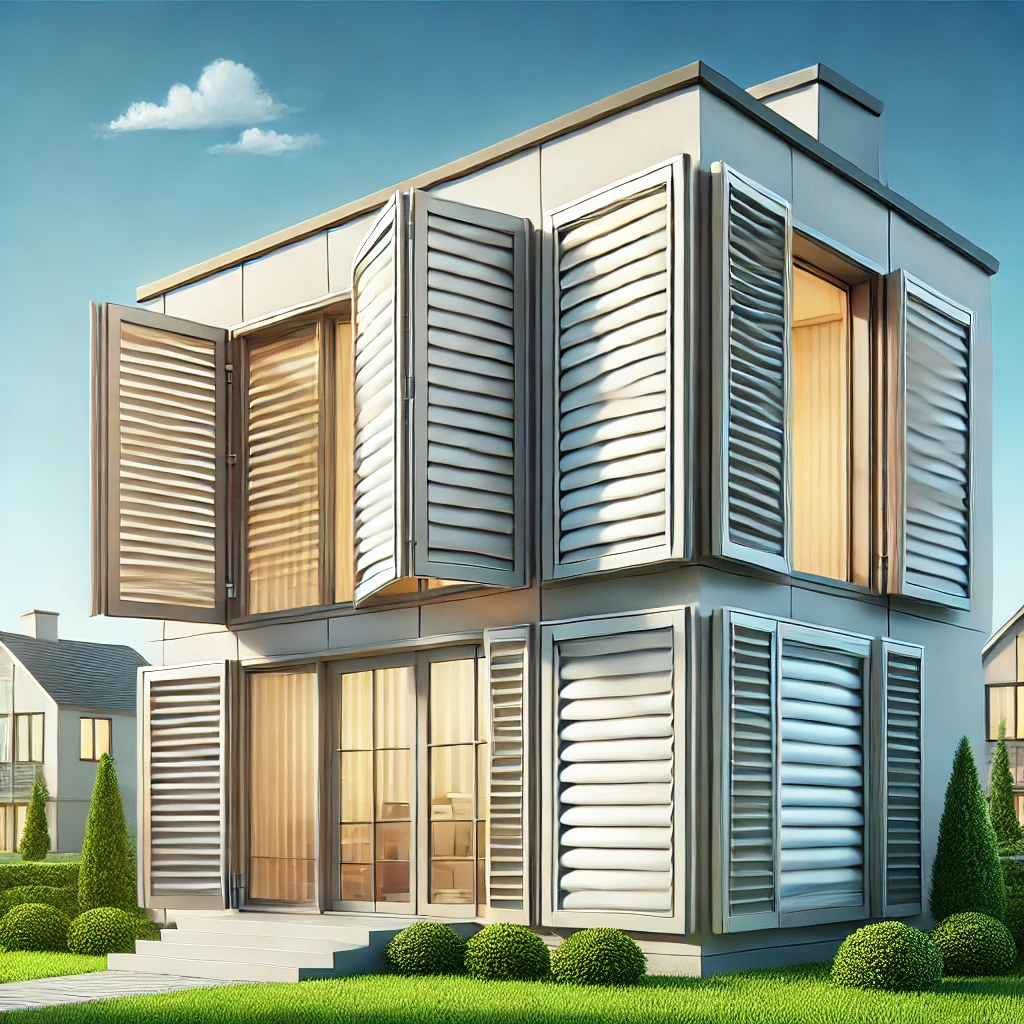 Right Accordion Shutters